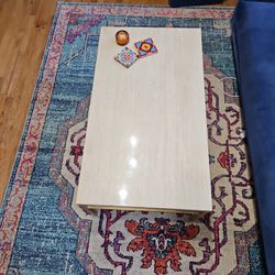 Modern Faux Marble Coffee Table 