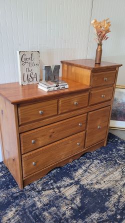 WOODEN CHANGING TABLE