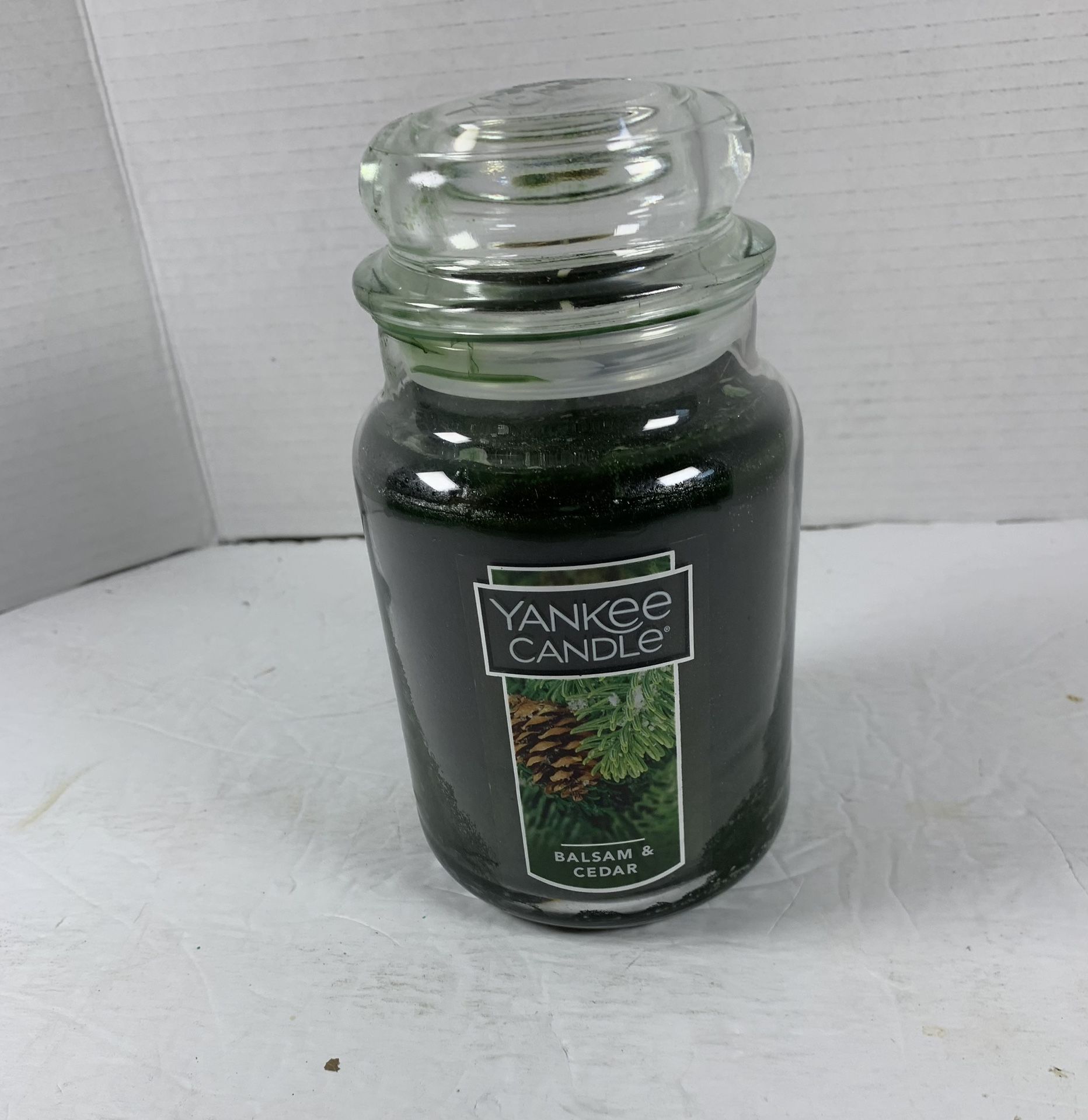 Yankee Candle Balsam & Cedar Large Jar NEW
