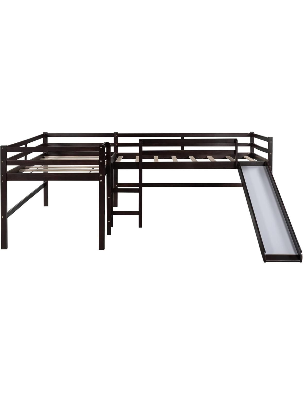 L-shapeTwin Beds 