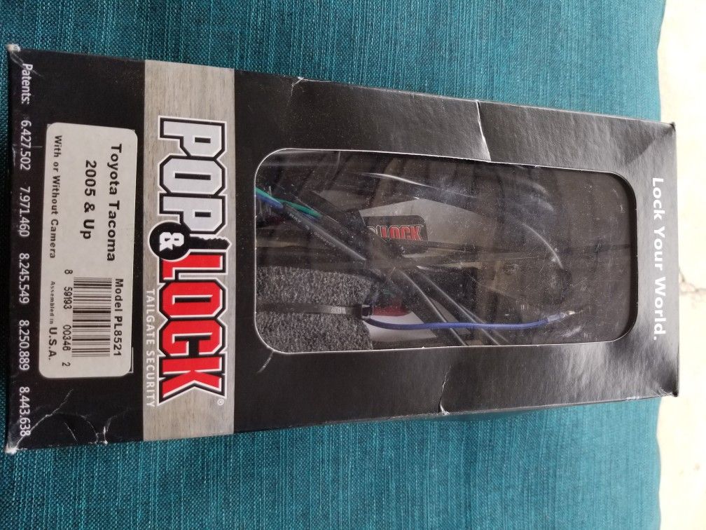 POP&LOCK tailgate Security Kit