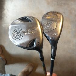 Cleveland FL3W & Hibope Woods Golf Clubs 
