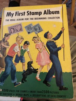 Vintage stamp collection..