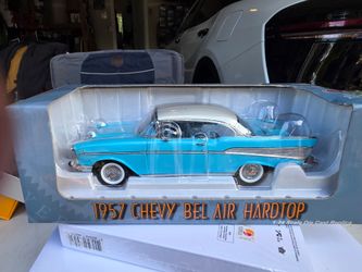 Die cast 1957 chevy bel air hardtop 1:24