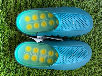 Nike Calm Slide Sandals – Blue/Teal Size 10
