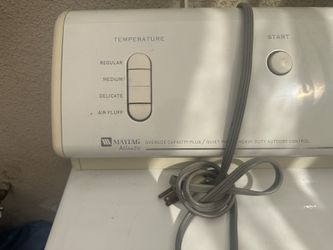 Maytag White Front Load Gas Dryer