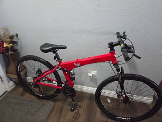 folding bike camping Aluminum 27.5 21 Speed Mont Sports New Ready To Ride good condition