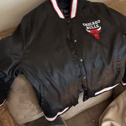 Chicago Bulls Letter Man Jacket