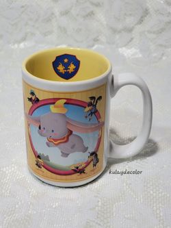 Vintage Disney Parks Dumbo Mug Authentic Original Disney Parks Made in Thailand