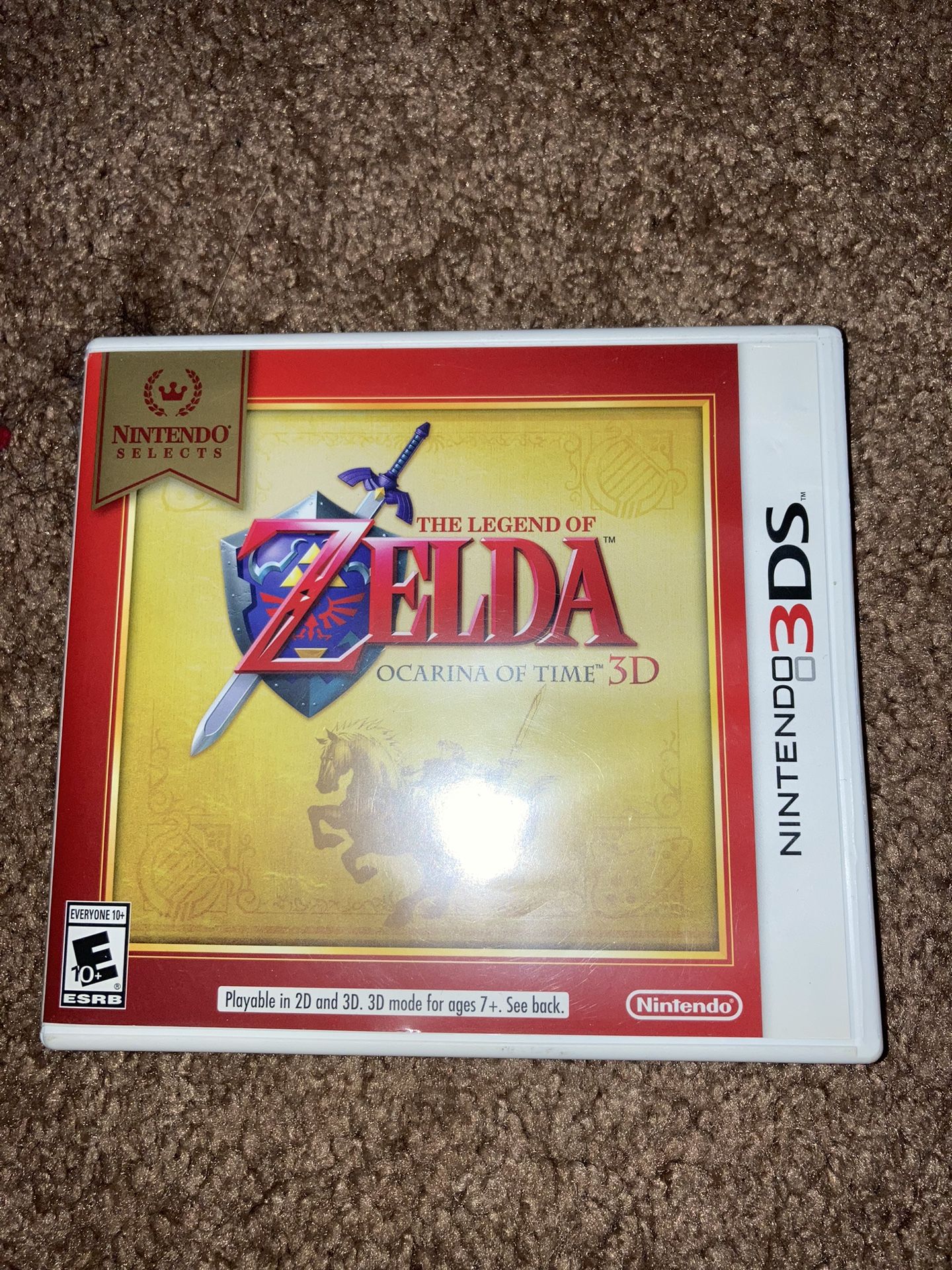 The Legend Of Zelda Ocarina Of Time 3D Nintendo 3ds