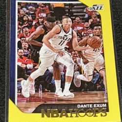 Dante Exum Yellow Parallel SP 2018-19