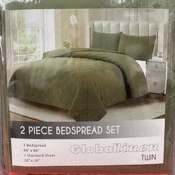 Solid Bedspread Twin