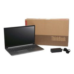 Lenovo ThinkBook 15 G3 15.6" Commercial Laptop Computer - Mineral GreyAMD Ryzen 5 5500U 2.1GHz Processor; 8GB DDR4-3200 RAM; 256GB Solid State Drive; 