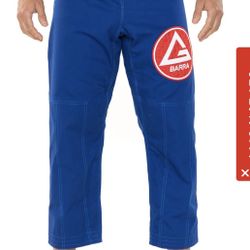 Blue Gracie Barra Brazilian Jiu-Jitsu Gi Pants