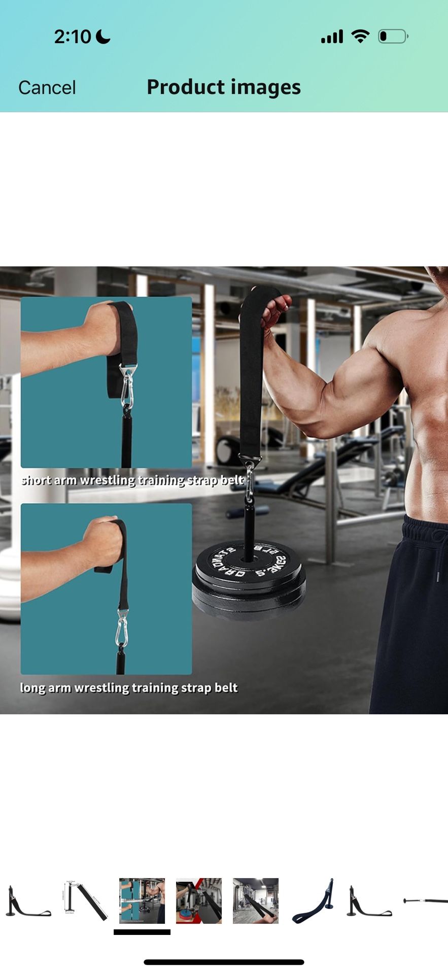 Arm Wrestling Training Strap Belt