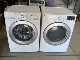 LG Washer And Electric Dryer