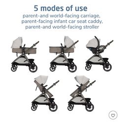 Stroller Carseat Bassinet combo