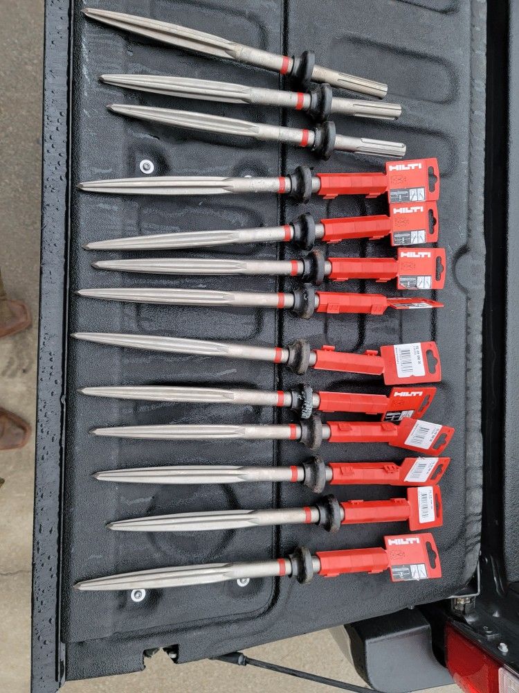 Hilti TE-YX SM POINTED CHISELS
Pointed Chisel
Concrete Breaking Bits For Jack Hammer Hammer Drill