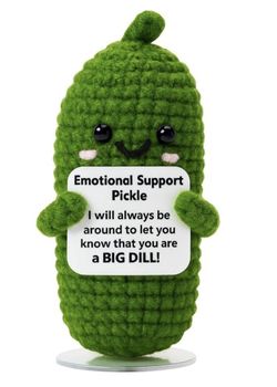 Emotional Support Cucumber Plushie