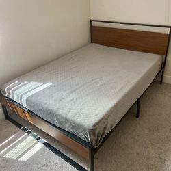 Full Size Bed + Bed Frame
