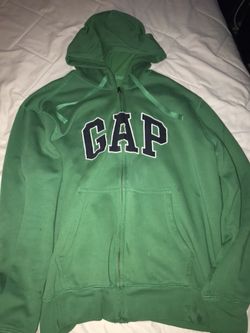 Gap green hoodie.. large very comfortable