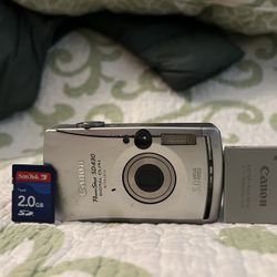 Canon PowerShot SD430 5MP Digital ELPH Wireless Camera