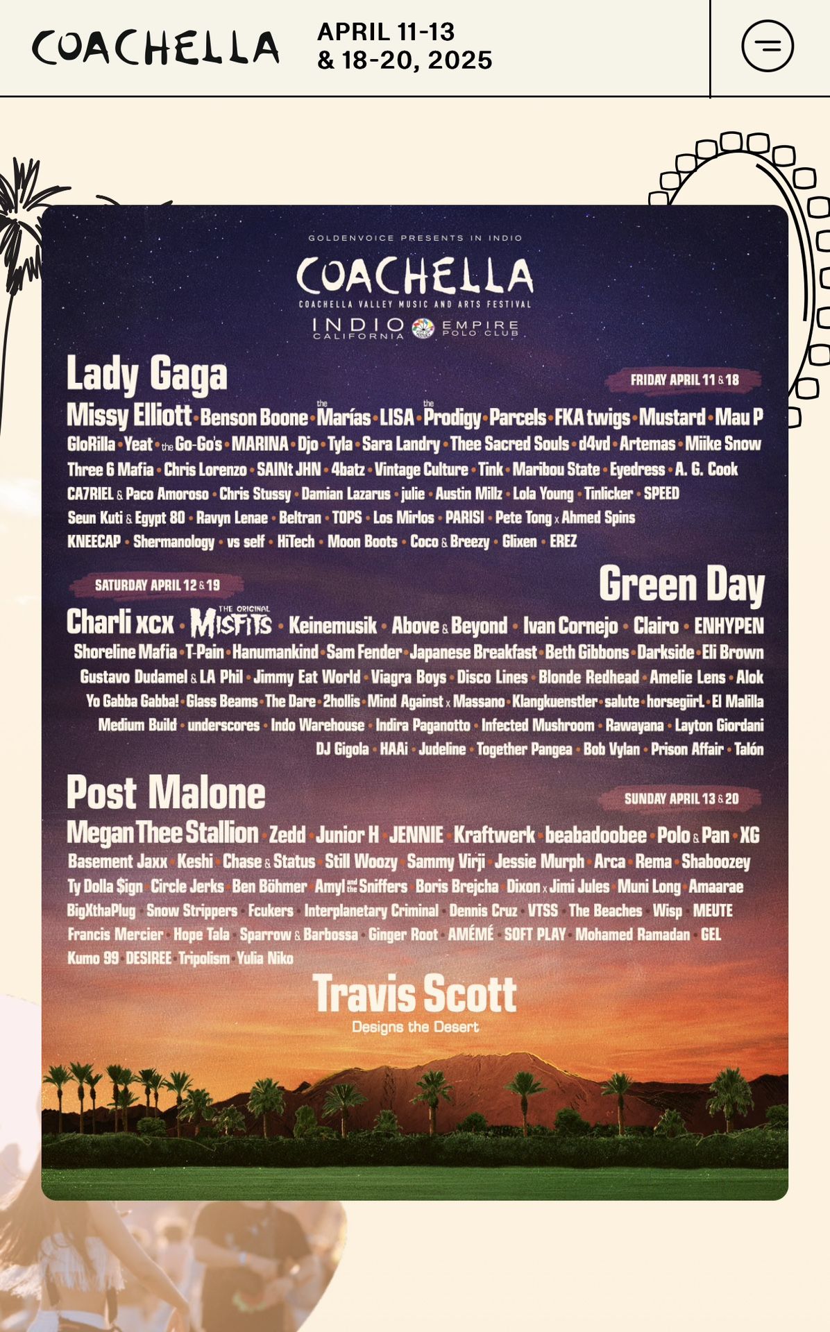 Coachella ticket weekend, one