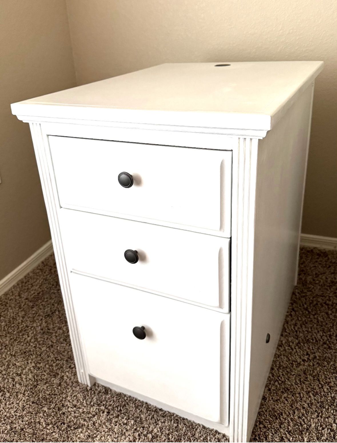 Wood Storage Cabinet
