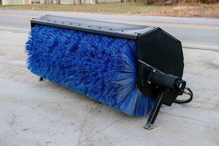 84” Open Sweeper Attachment For Skid Steer
