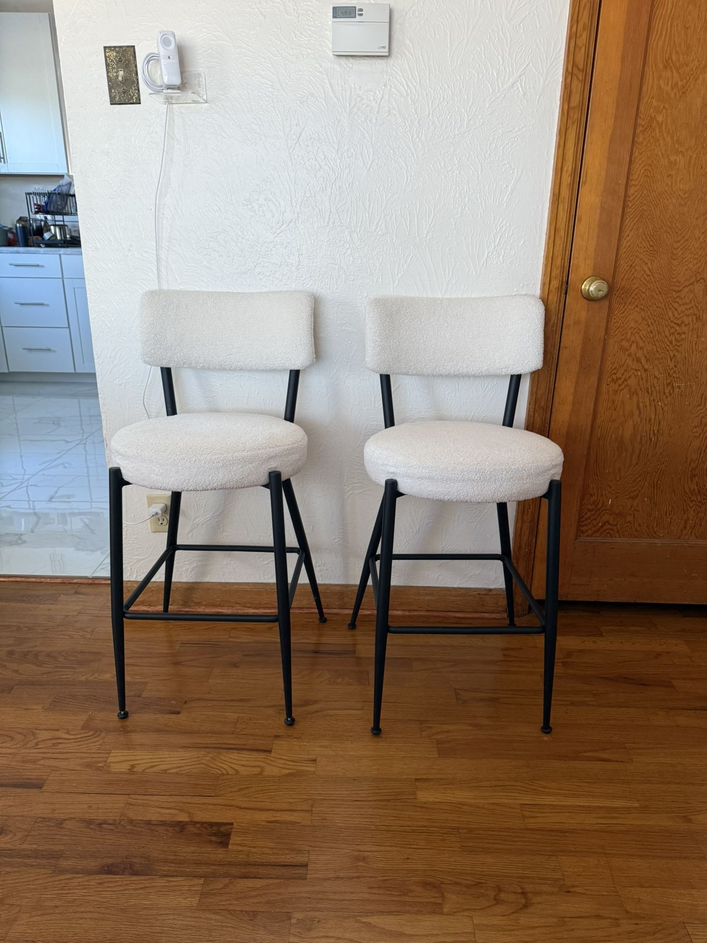 Boucle Bar Stools