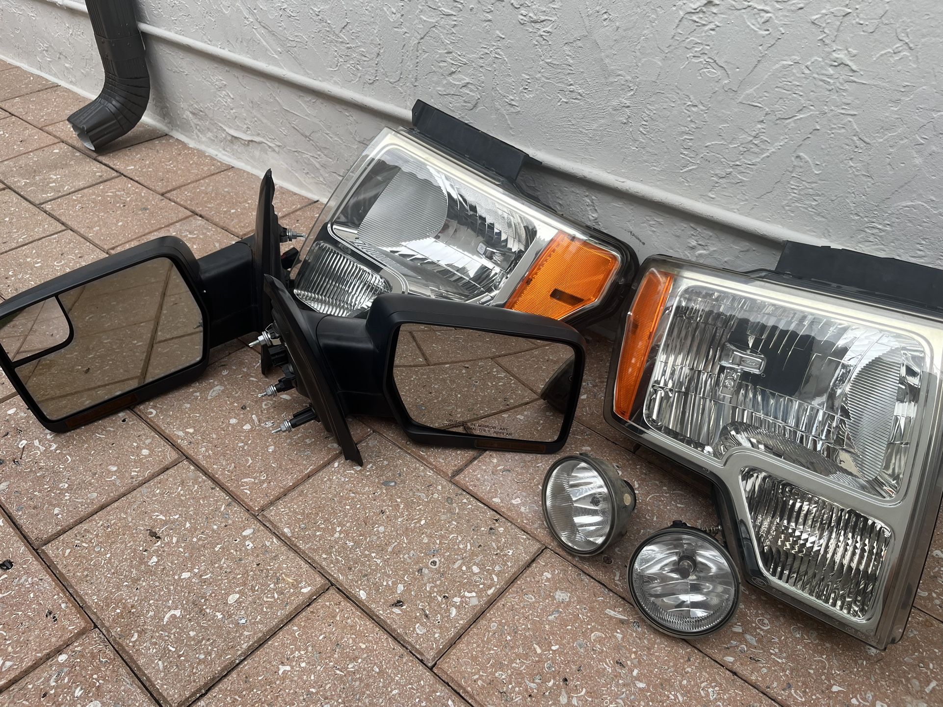 F-150 (2012) Headlights, Mirrors, and Rear Glass