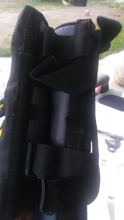 Foot crushed support