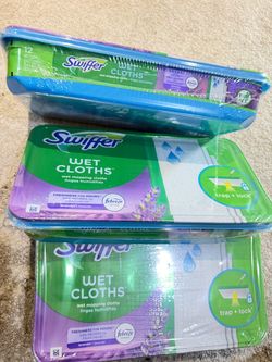 Swiffer Wet Cloths Lavender 3-Pack