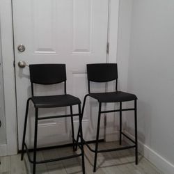 2 Ikea Stools 24 Inches Height Seat