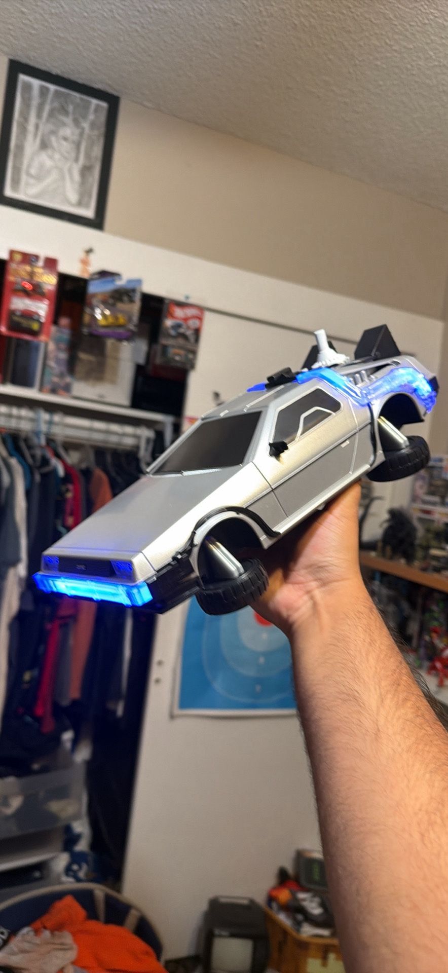 AMC back to the future 40th anniversary Delorean Time Machine popcorn bucket