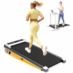 Brand New Yagud Walking Pad Treadmill with Incline for Home Office, Portable Under Desk Treadmill with Remote Control and LED Display, Walking Jogging