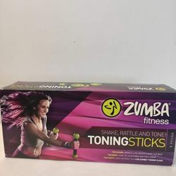 Zumba 1 LB Toning Sticks in Box Join the Party