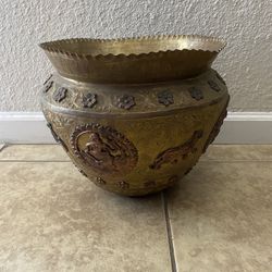 Vintage Brass Plant 🪴