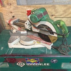 10" Hitachi Dual Compound Slide Saw