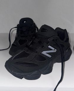 Kids New Balance 9060 All Black