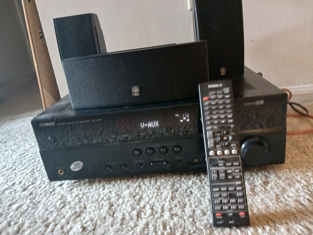 Yamaha Receiver RX-V367 W Remote Tested