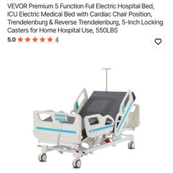 electric hospital bed