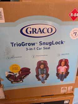 GRACO  TRIO GROW  SNUG LOCK 3-in1 CAR SEAT