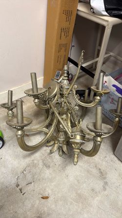 Bronze antique chandelier