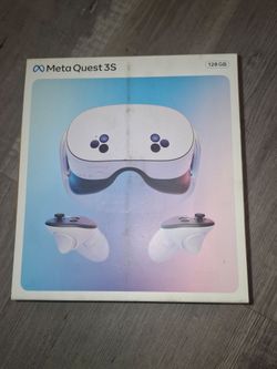 Meta quest 3s 128 gigabytes open box used