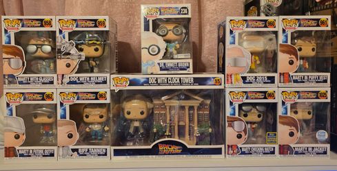 Back to the Future Funko Pop Collection