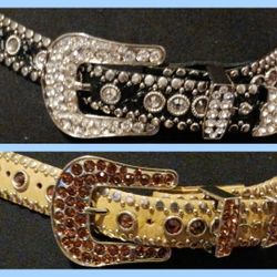 Kippy's Iconic Cowgirl Swarovski Crystal Belts