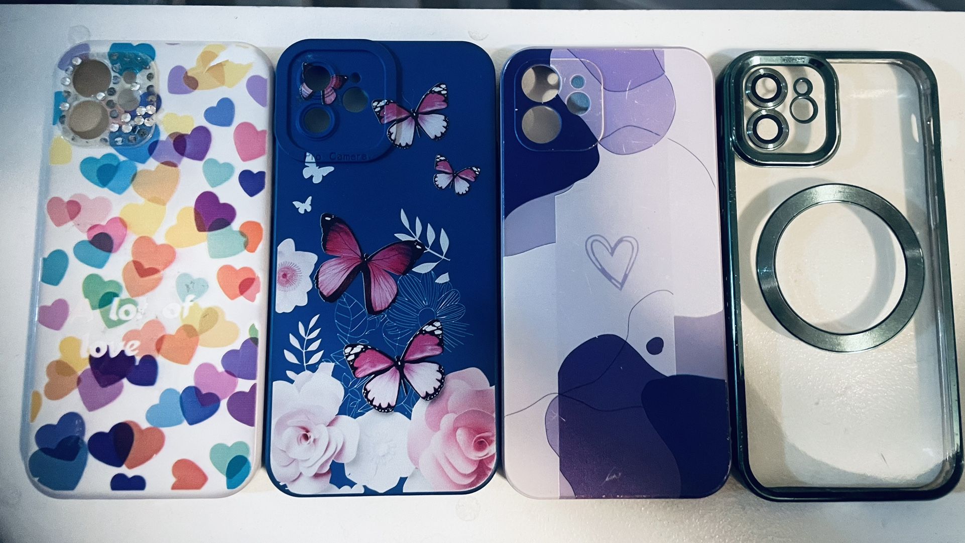 iPhone 12 Phone Cases Pack of 4