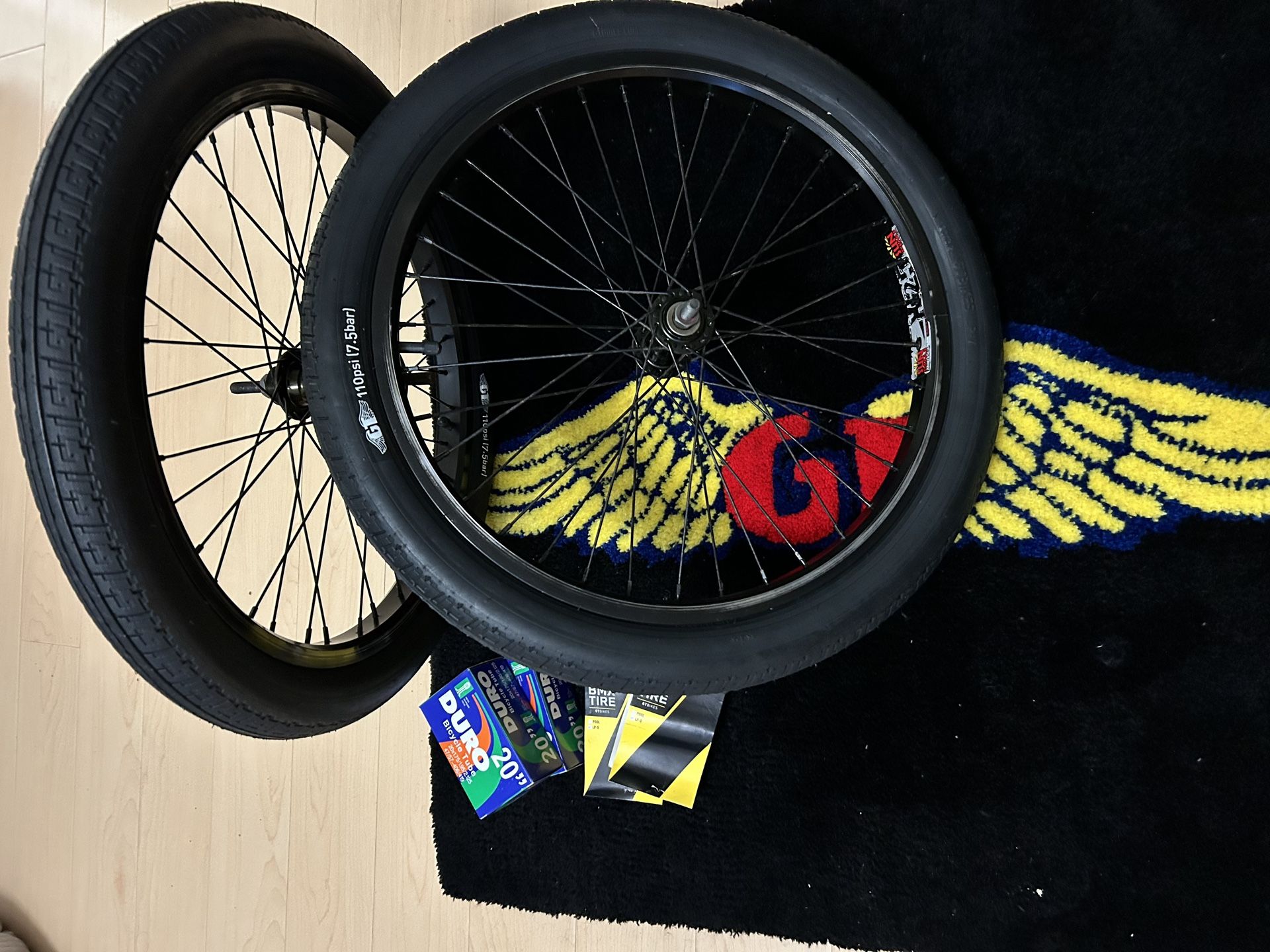 GT 20” Rims& Tires Bmx Diamondbacks Elf Mongoose Dyno
