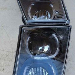 03-17 Volvo VN VNL VLM VNX LED DRL Fog Lights Luces Niebla Neblina Focos
